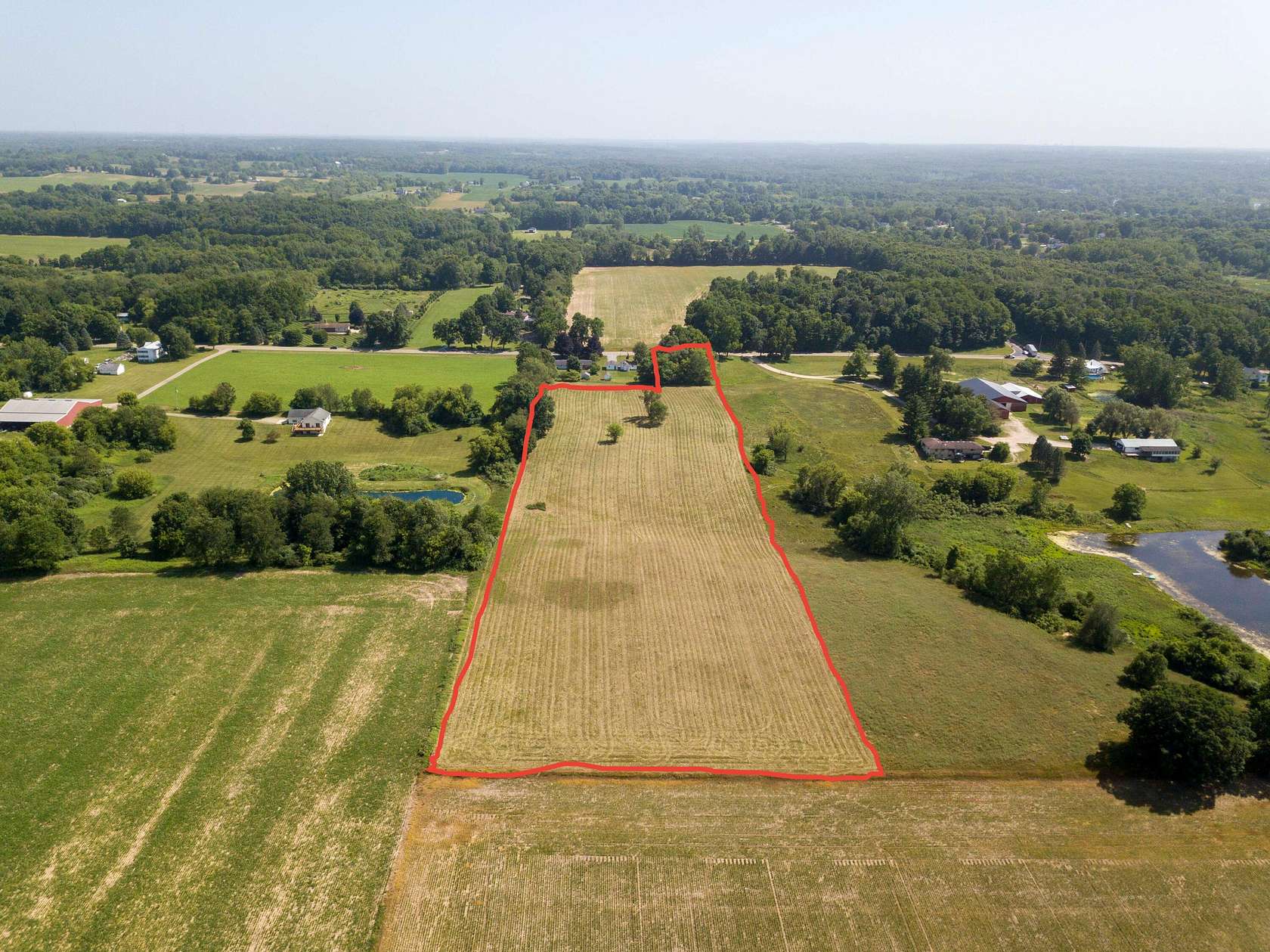 8.59 Acres of Agricultural Land for Sale in Hillsdale, Michigan