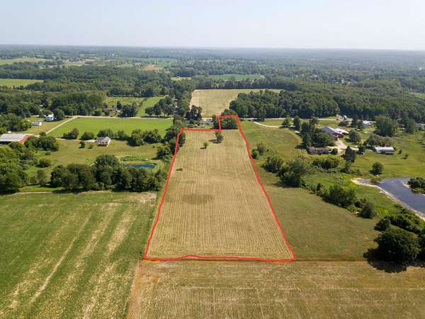 8.59 Acres of Agricultural Land for Sale in Hillsdale, Michigan