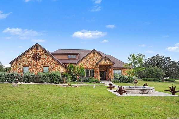 4.89 Acres of Land with Home for Sale in Blanco, Texas