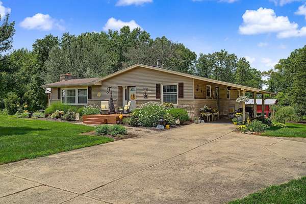 2.3 Acres of Land with Home for Sale in Urbana, Ohio