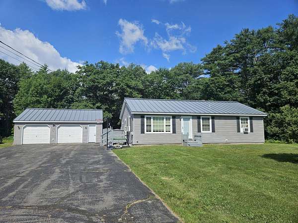 3.8 Acres of Land with Home for Sale in Skowhegan, Maine