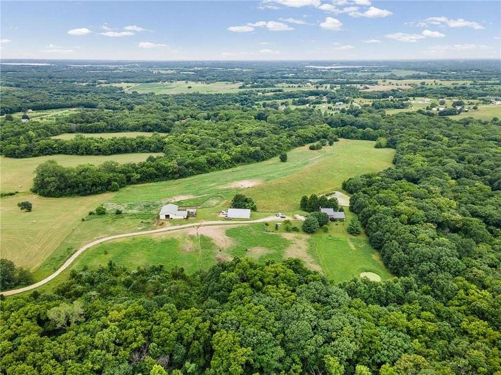 49.7 Acres of Land with Home for Sale in Trimble, Missouri