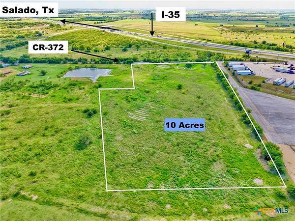 10 Acres of Mixed-Use Land for Sale in Jarrell, Texas