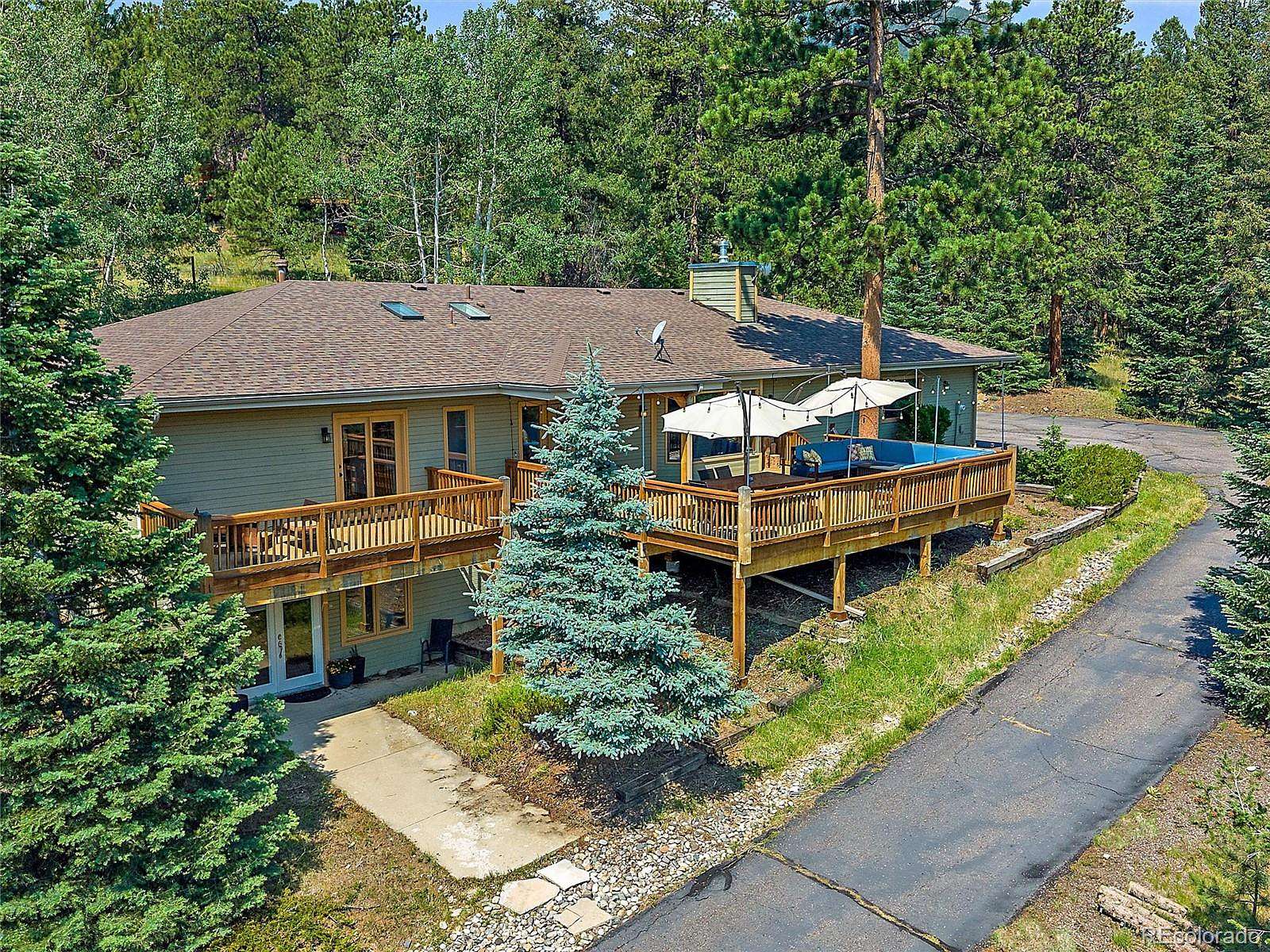 2.12 Acres of Land with Home for Sale in Evergreen, Colorado