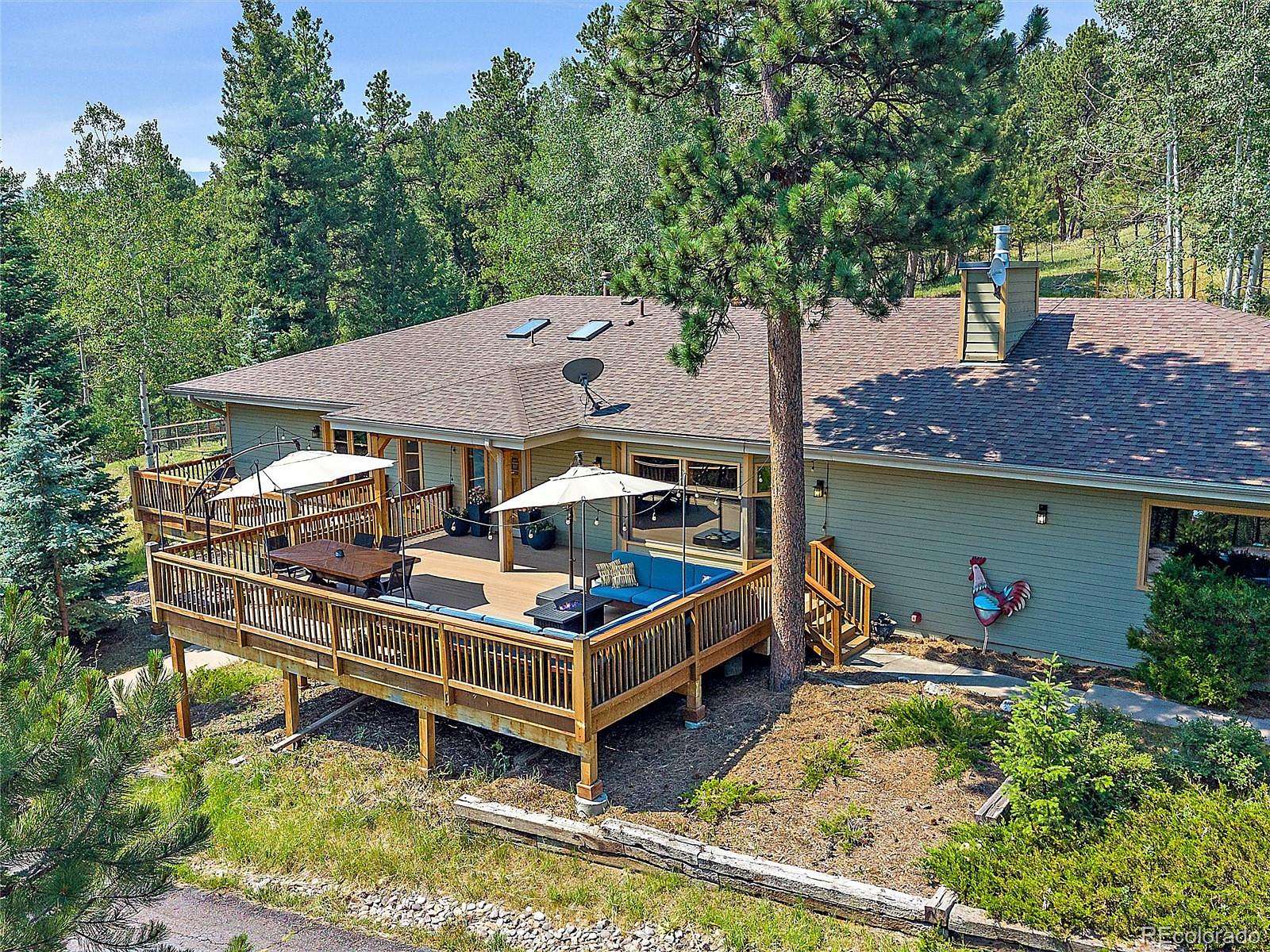 2.12 Acres of Land with Home for Sale in Evergreen, Colorado
