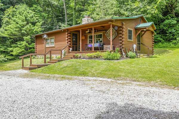 23.8 Acres of Recreational Land with Home for Sale in Sugar Grove, Ohio