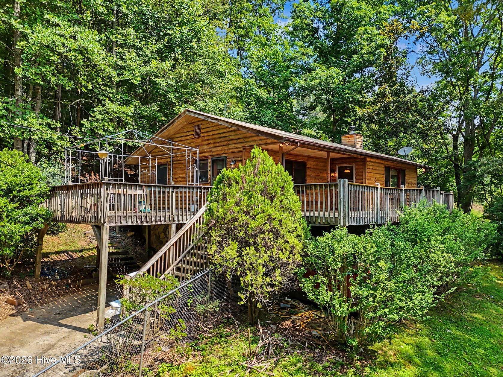 2 Acres of Land with Home for Sale in Mineral Bluff, Georgia