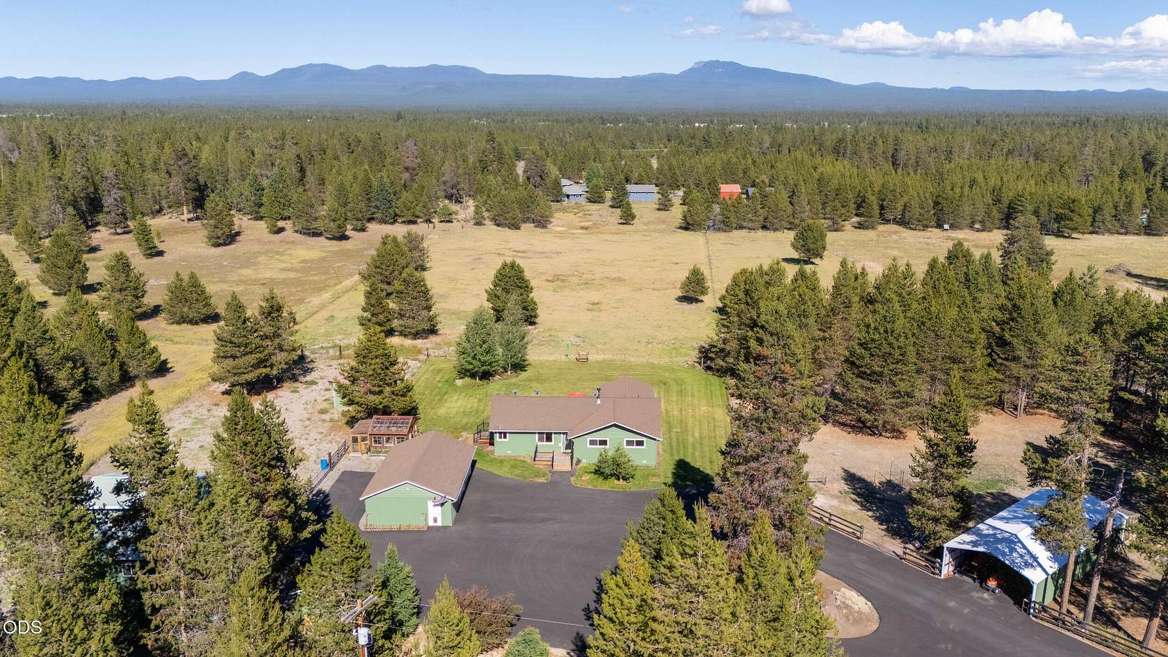 6.13 Acres of Land with Home for Sale in La Pine, Oregon
