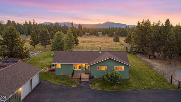 6.13 Acres of Land with Home for Sale in La Pine, Oregon