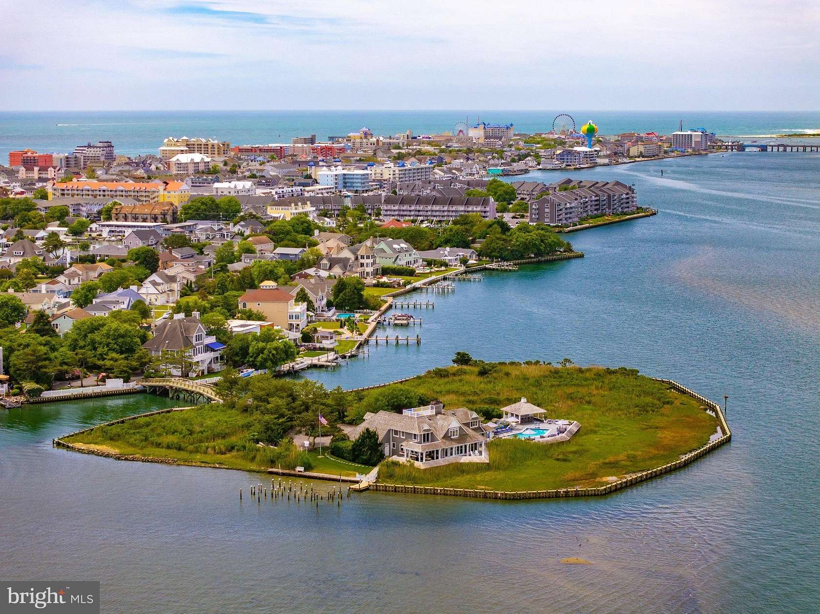 3.16 Acres of Land with Home for Sale in Ocean City, Maryland