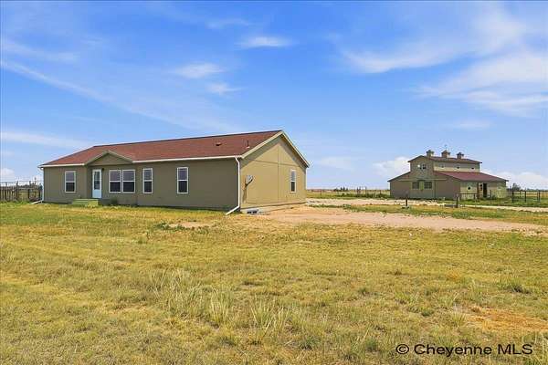 37.6 Acres of Agricultural Land with Home for Sale in Burns, Wyoming