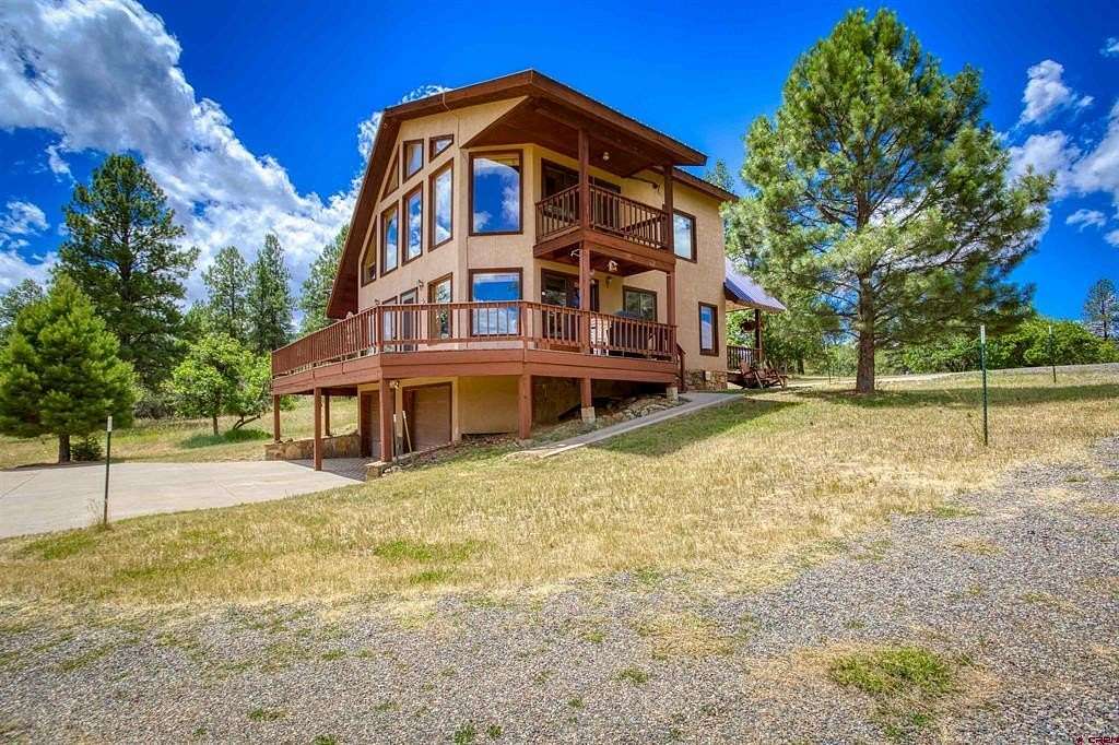 5 Acres of Land with Home for Sale in Pagosa Springs, Colorado