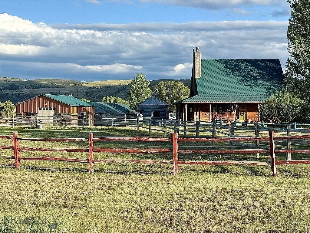 9 Acres of Land with Home for Sale in Three Forks, Montana