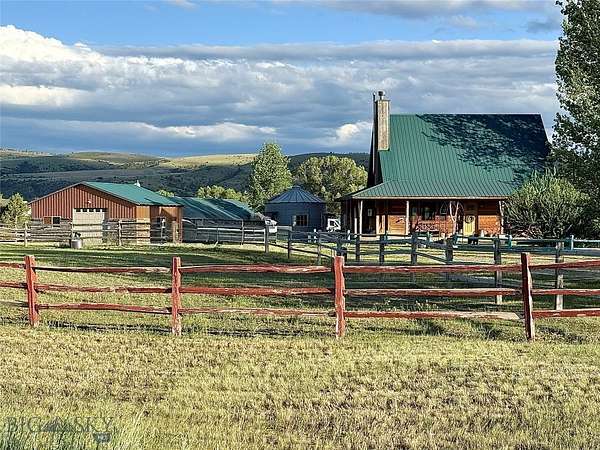 9 Acres of Land with Home for Sale in Three Forks, Montana