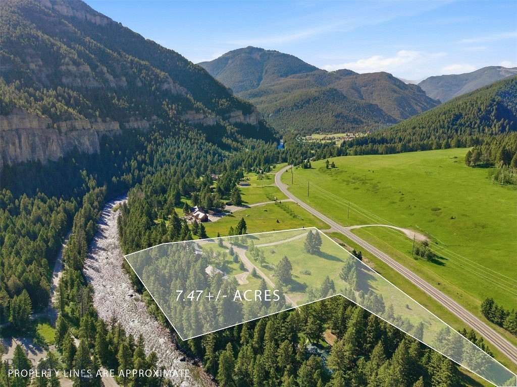 7.47 Acres of Land with Home for Sale in Gallatin Gateway, Montana