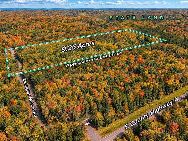 9.25 Acres of Residential Land for Sale in Solon Springs, Wisconsin