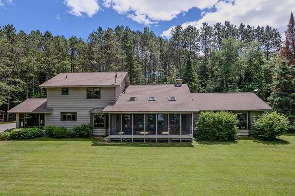 17 Acres of Land with Home for Sale in Minocqua, Wisconsin