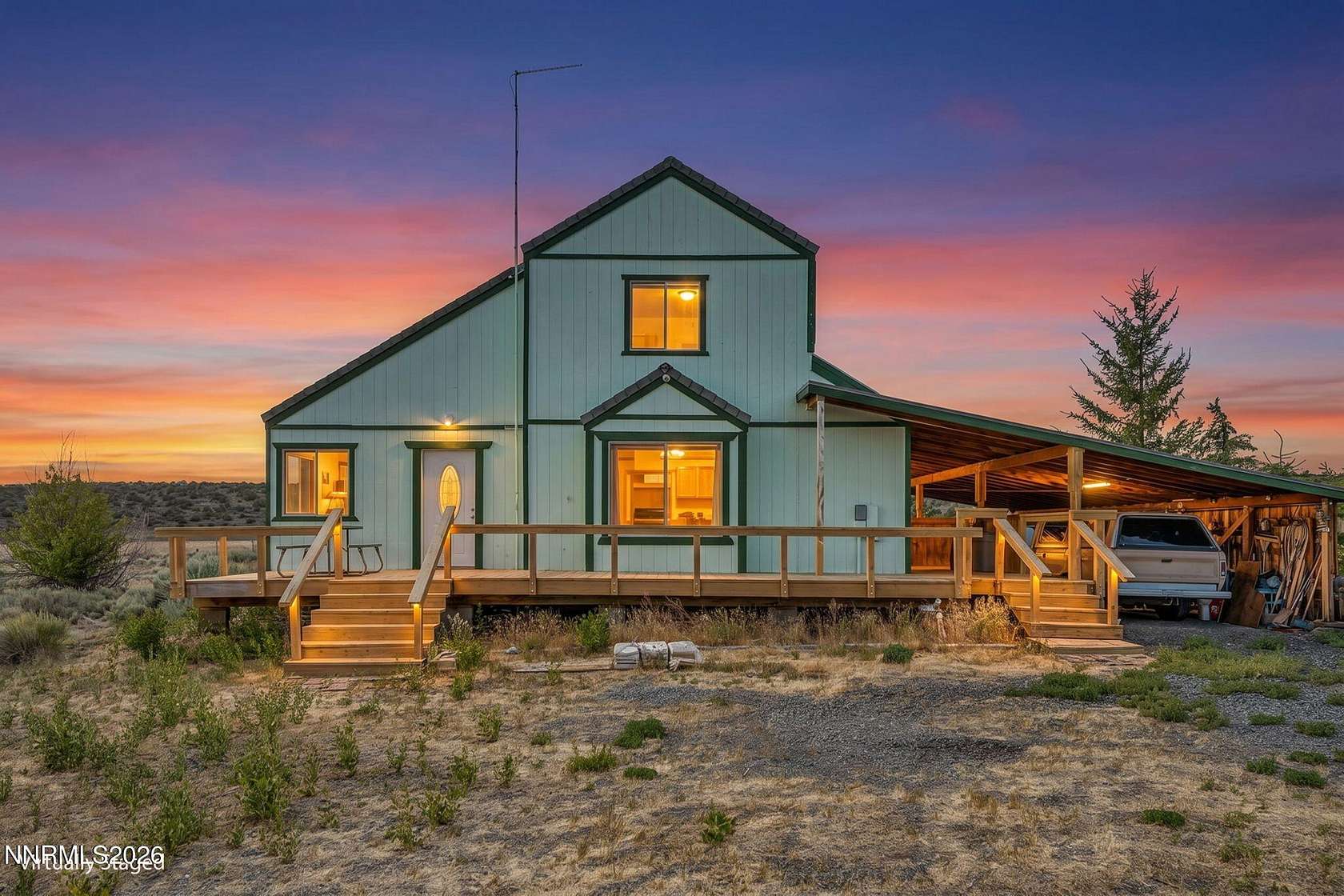 13.8 Acres of Recreational Land with Home for Sale in Reno, Nevada