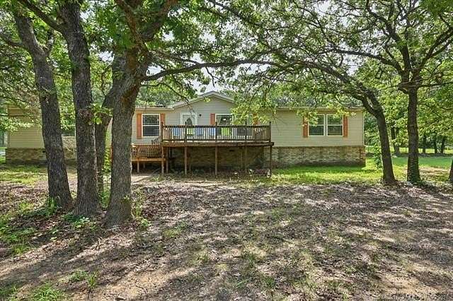 5 Acres of Land with Home for Sale in Barnsdall, Oklahoma