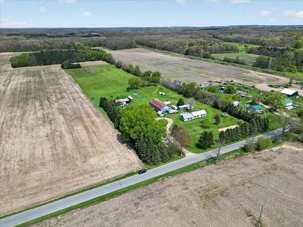 10 Acres of Land with Home for Sale in Cedar Springs, Michigan