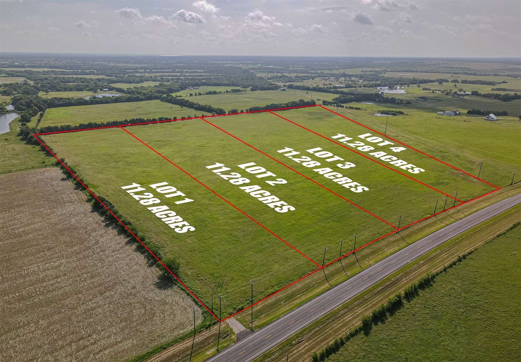 11.3 Acres of Land for Sale in Terrell, Texas
