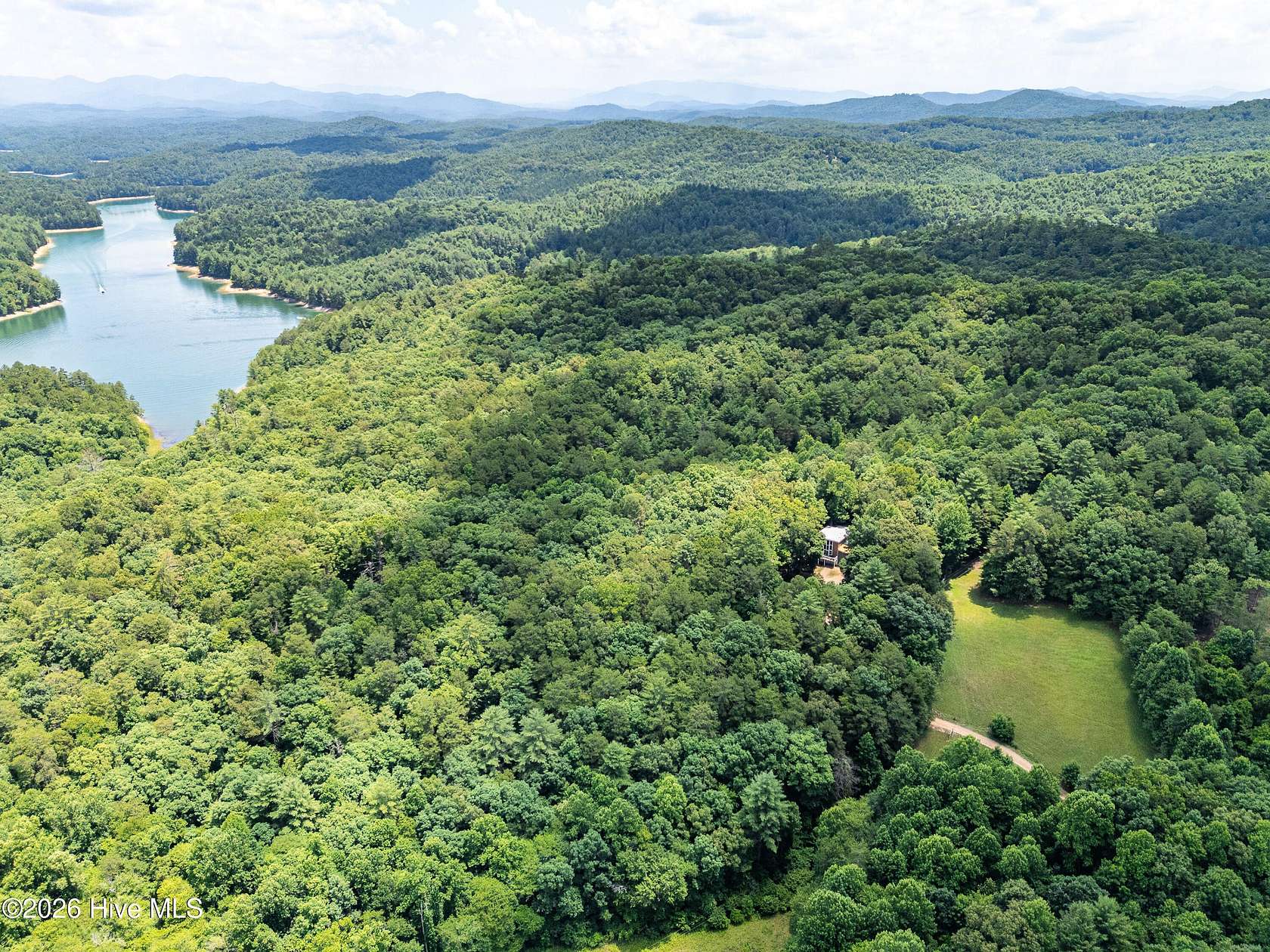 5.45 Acres of Land with Home for Sale in Murphy, North Carolina