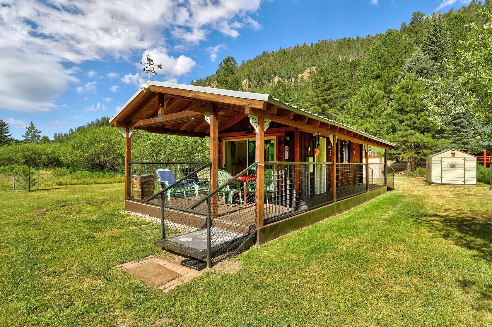 0.67 Acres of Land with Home for Sale in Jemez Springs, New Mexico