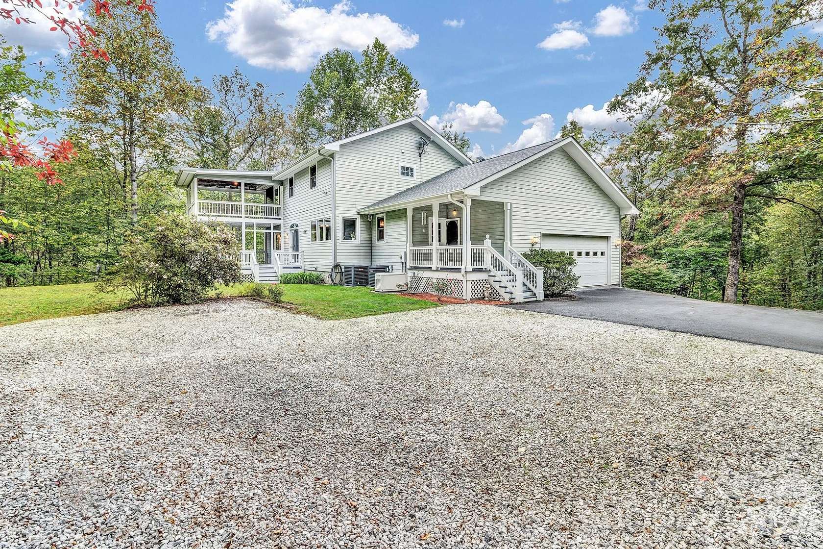 4.89 Acres of Land with Home for Sale in Black Mountain, North Carolina