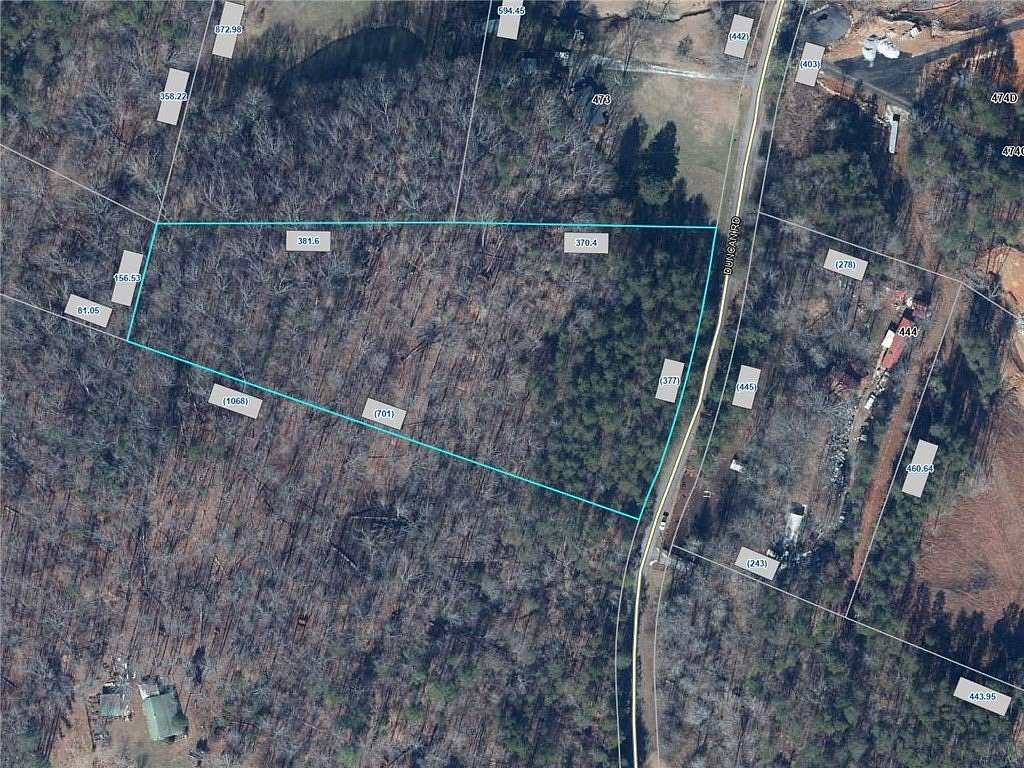 4.75 Acres of Residential Land for Sale in Six Mile, South Carolina