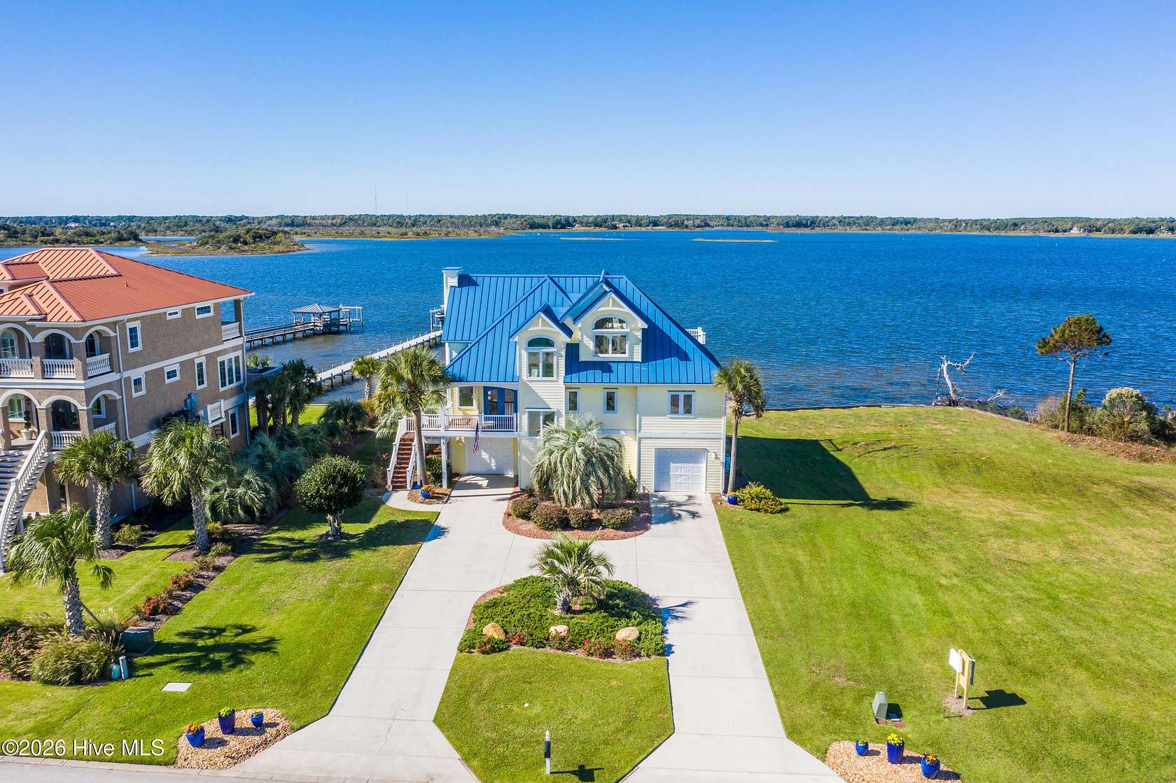 2 Acres of Land with Home for Sale in North Topsail Beach, North Carolina