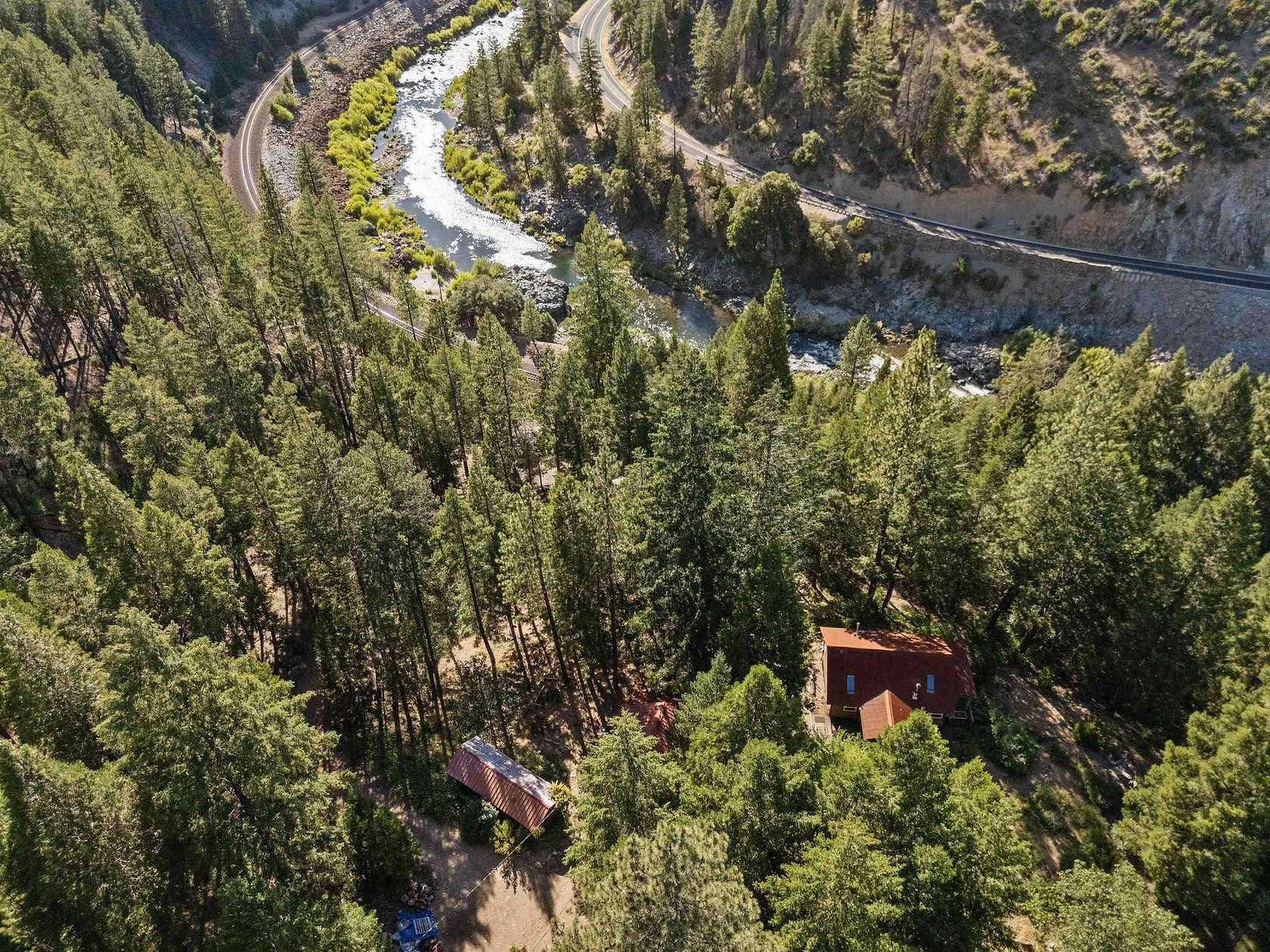 18.5 Acres of Recreational Land with Home for Sale in Twain, California