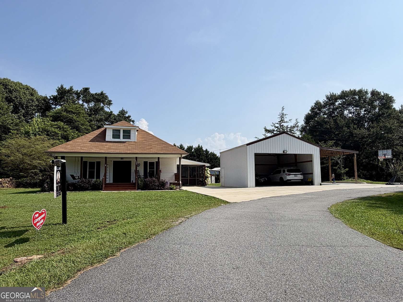 1.6 Acres of Land with Home for Sale in Newnan, Georgia