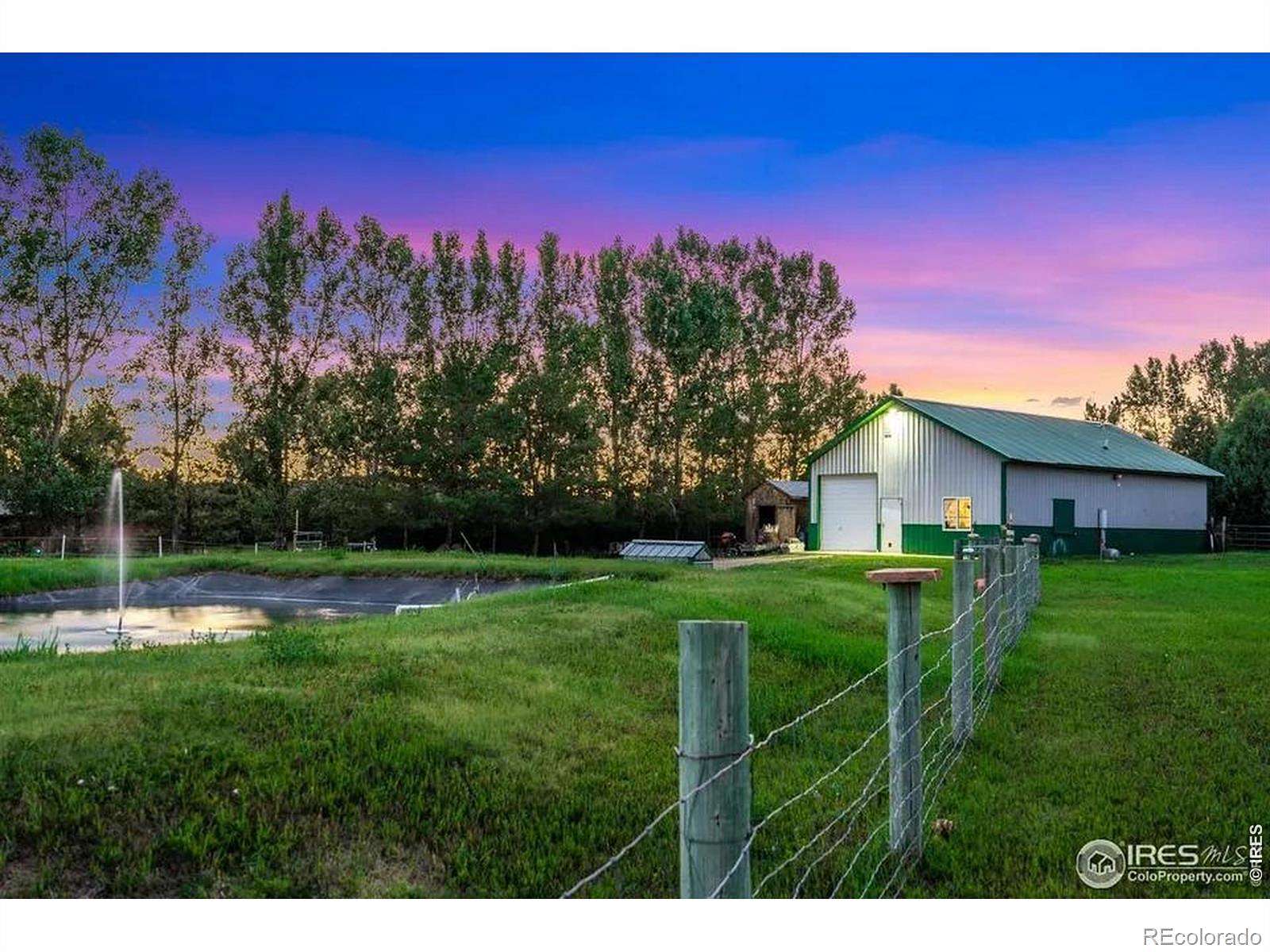 5 Acres of Land with Home for Sale in Fort Collins, Colorado