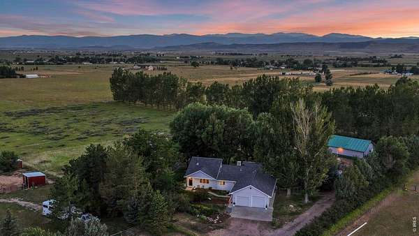 5 Acres of Land with Home for Sale in Fort Collins, Colorado