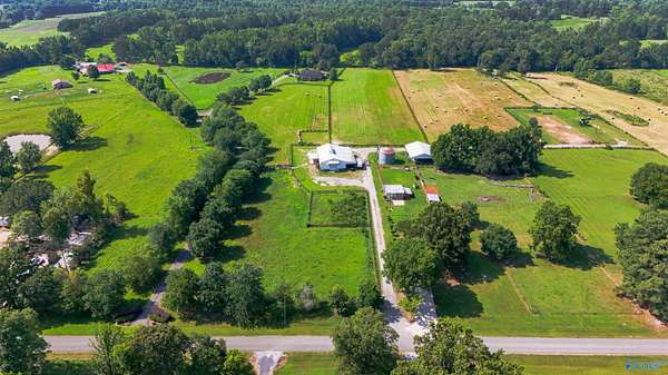16.9 Acres of Land with Home for Sale in Moulton, Alabama
