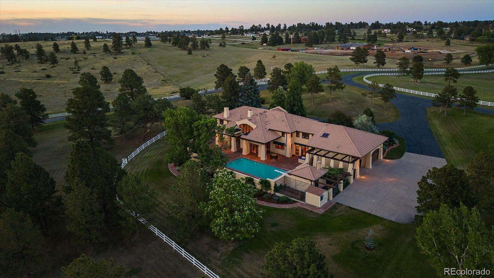 17.9 Acres of Land with Home for Sale in Parker, Colorado
