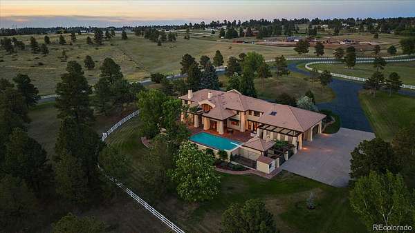 17.9 Acres of Land with Home for Sale in Parker, Colorado