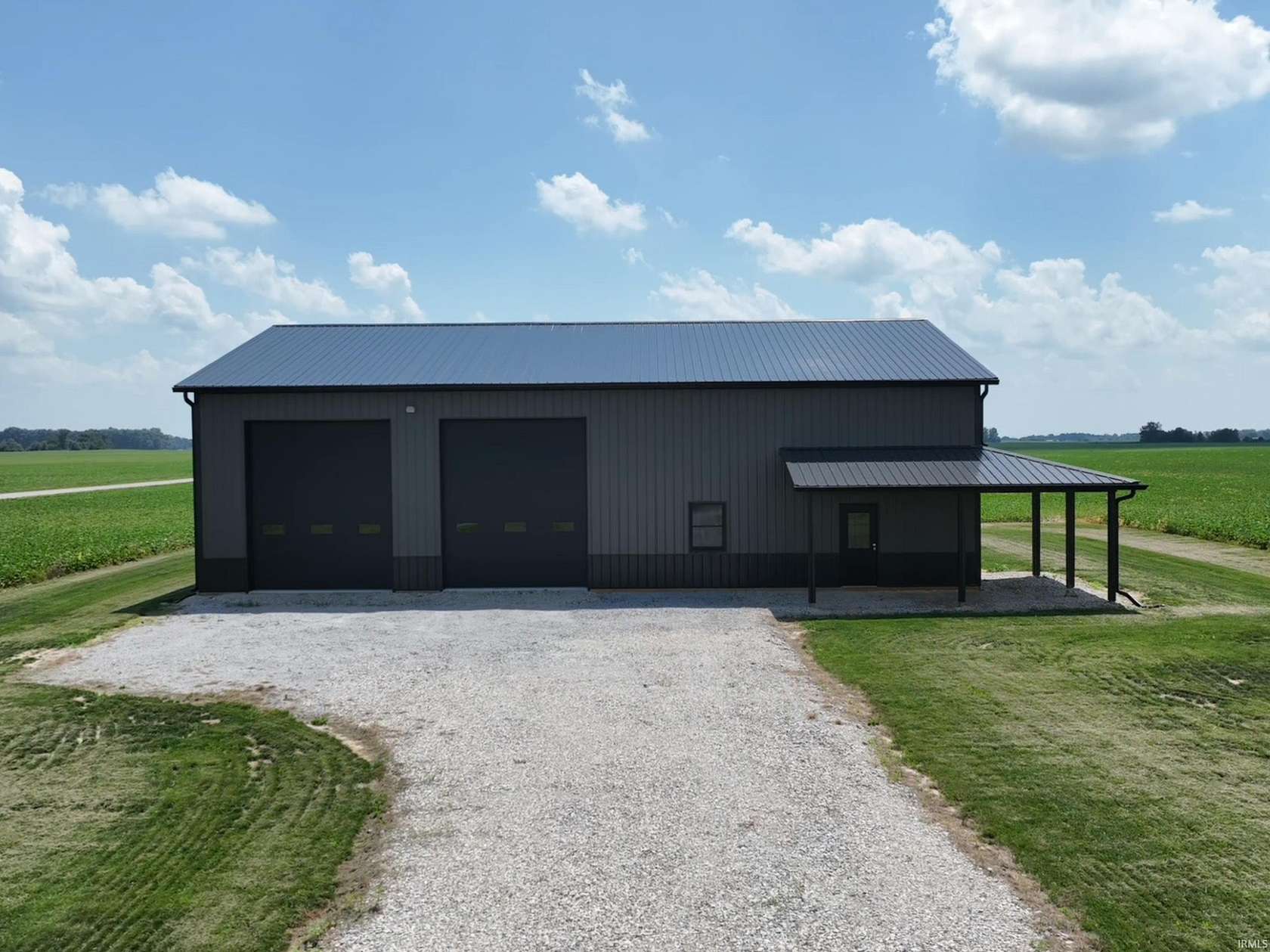 4 Acres of Land with Home for Sale in Monticello, Indiana