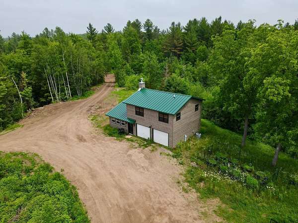 120 Acres of Recreational Land with Home for Sale in Irma, Wisconsin