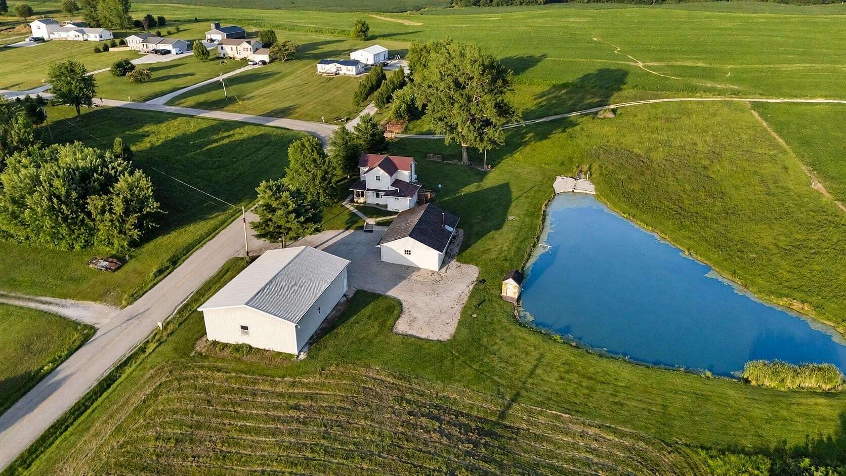 2.7 Acres of Land with Home for Sale in Amanda, Ohio