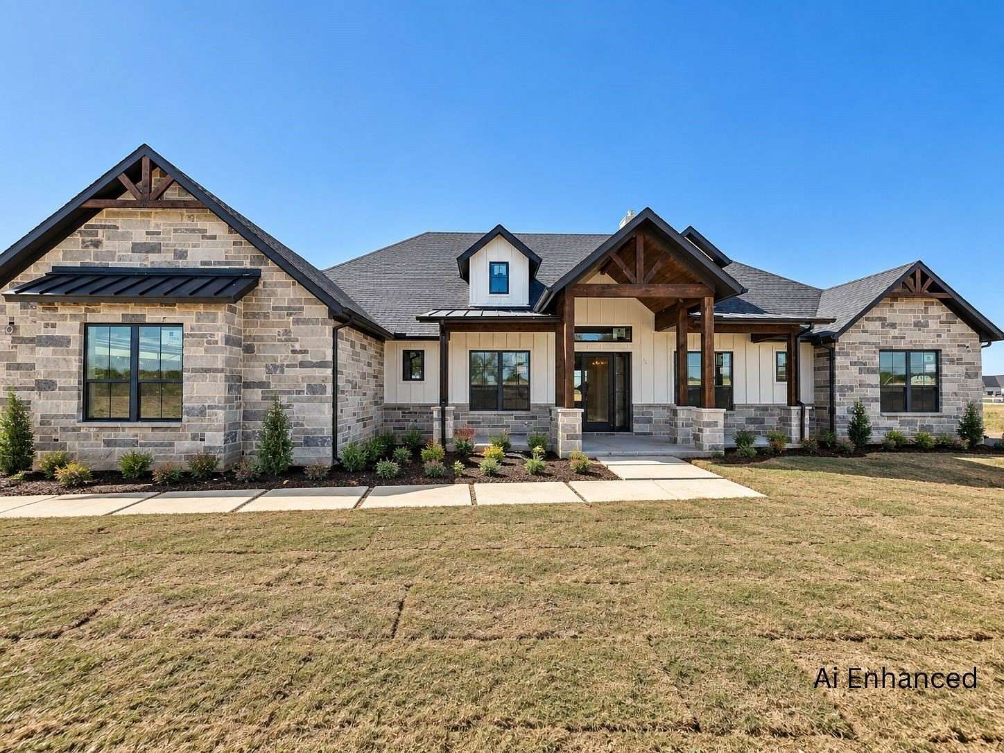 2 Acres of Land with Home for Sale in Krum, Texas