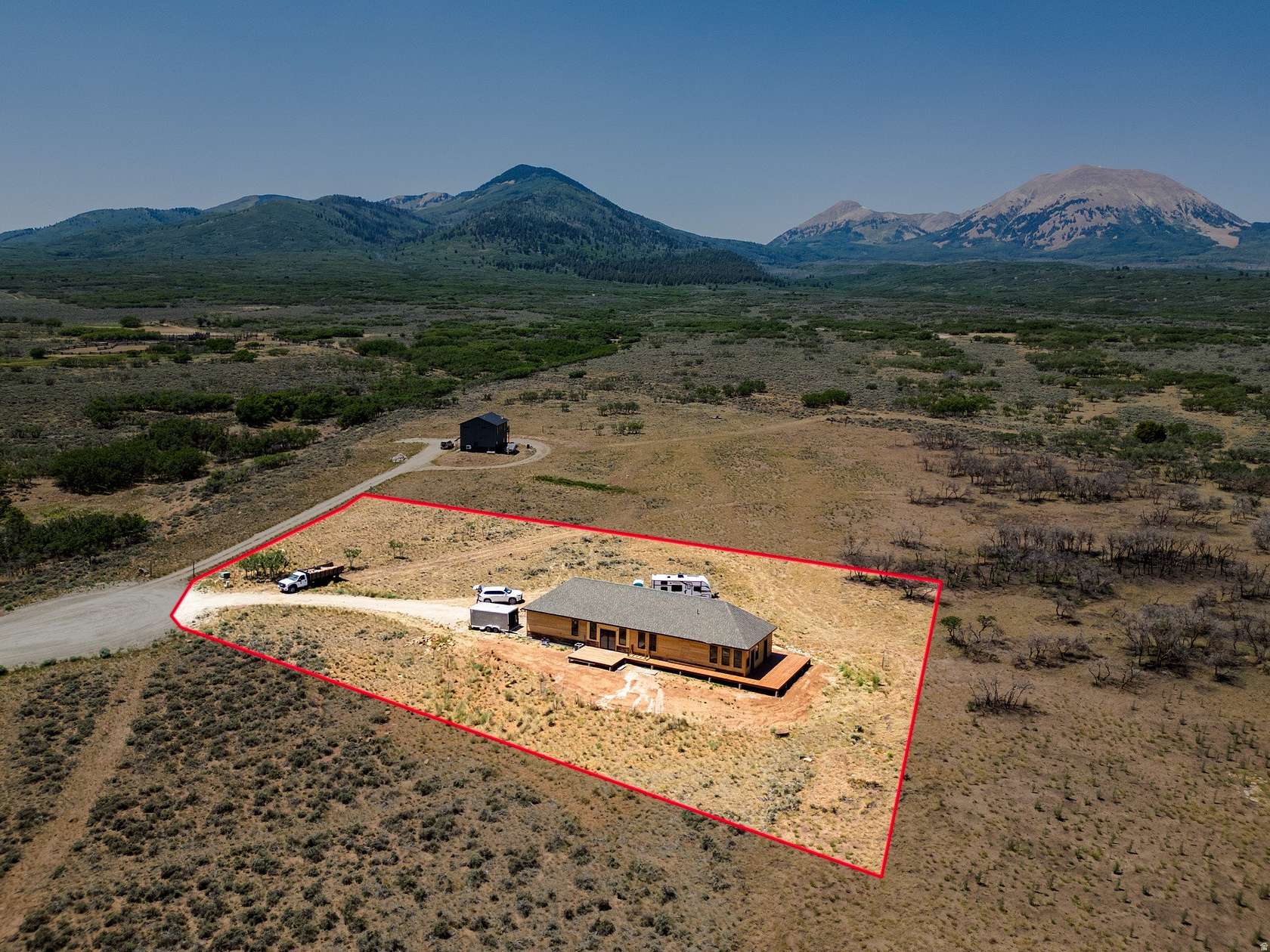 10 Acres of Recreational Land with Home for Sale in La Sal, Utah