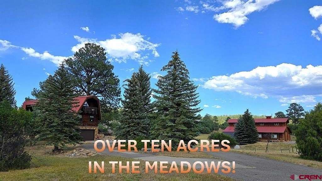 10.6 Acres of Land with Home for Sale in Pagosa Springs, Colorado