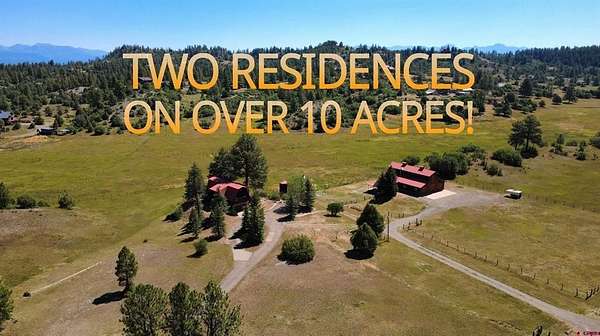 10.6 Acres of Land with Home for Sale in Pagosa Springs, Colorado