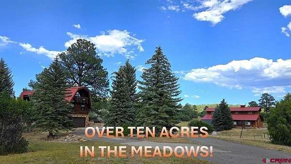 10.6 Acres of Land with Home for Sale in Pagosa Springs, Colorado
