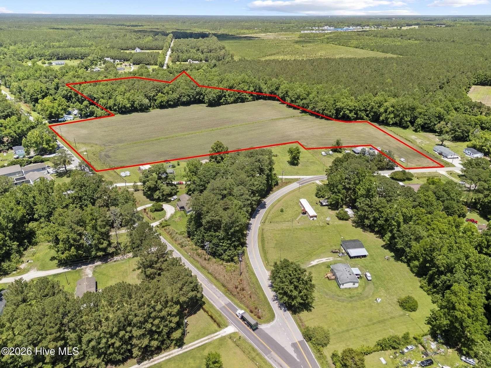 19.2 Acres of Land for Sale in Jacksonville, North Carolina