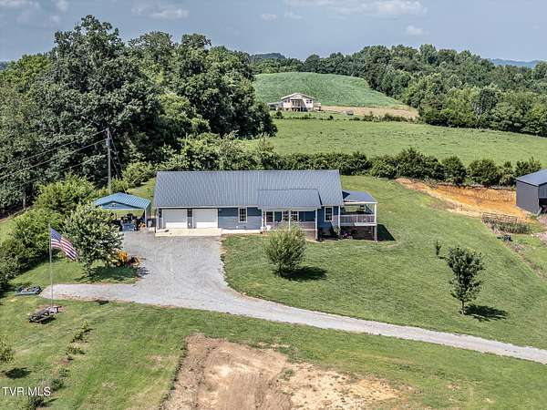 8.4 Acres of Land with Home for Sale in Limestone, Tennessee