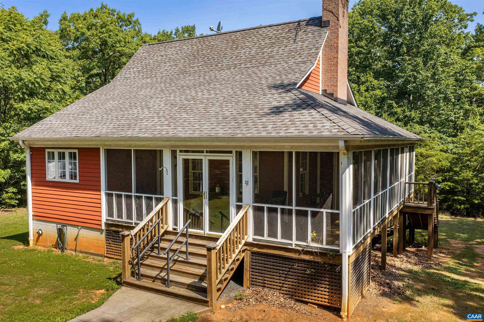 7.2 Acres of Land with Home for Sale in Scottsville, Virginia