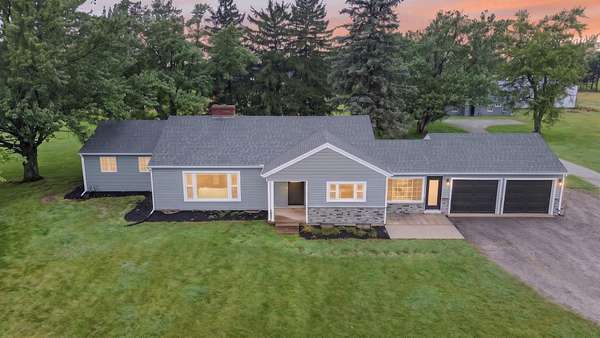 10.4 Acres of Land with Home for Sale in Wapakoneta, Ohio