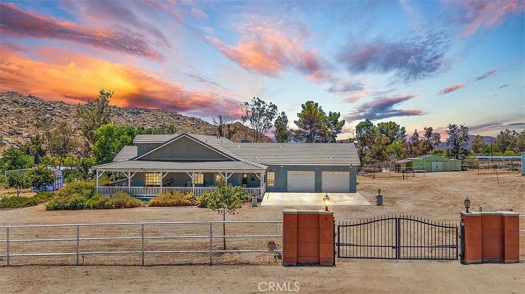 4.7 Acres of Land with Home for Sale in Hemet, California